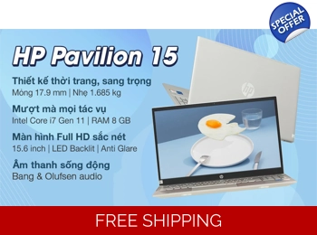 Laptop HP Pavilion 15 eg0504TU i7 (46M00PA) Laptop HP Pavilion 15 eg0504TU i7 (46M00PA)